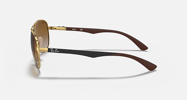 Ray-Ban CARBON FIBRE As shown with As shown lenses - Lateral