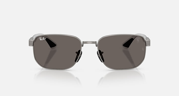Ray-Ban RB8329M SCUDERIA FERARRI COLLECTION Gunmetal with Dark Grey Solid Color lenses - Front