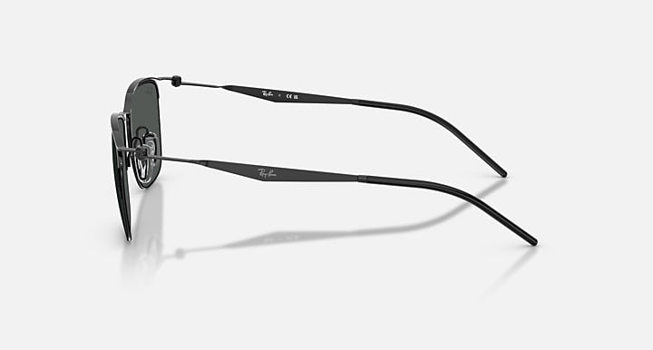Ray-Ban RB8550 Black with Dark Grey Solid Color lenses - Lateral