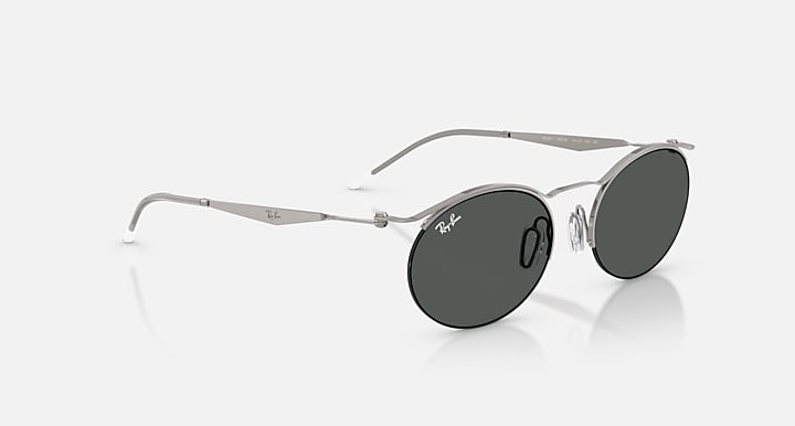 Ray-Ban RB8551 Gunmetal with Dark Grey Solid Color lenses - Alternative