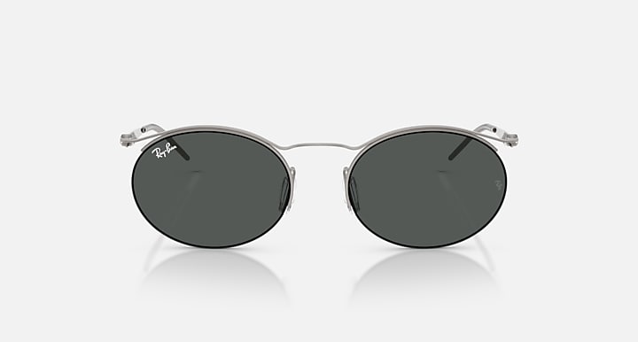Ray-Ban RB8551 Gunmetal with Dark Grey Solid Color lenses - Front