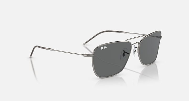 Ray-Ban CARAVAN REVERSE Gunmetal with Dark Grey Solid Color lenses - Alternative