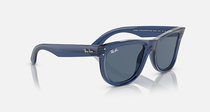 Ray-Ban WAYFARER REVERSE Transparent Navy Blue with Dark Blue Solid Color lenses - Alternative