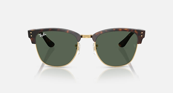 Ray-Ban CLUBMASTER REVERSE Havana with Dark Green Solid Color lenses - Front