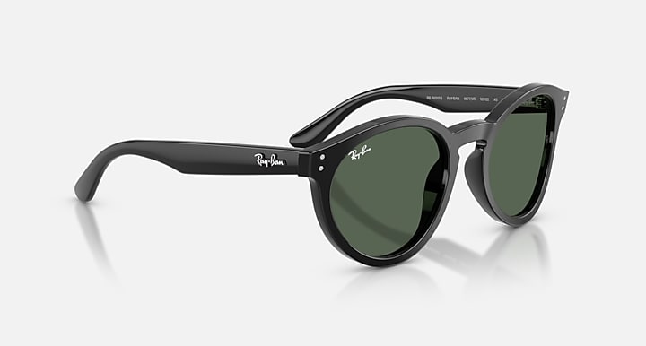 Ray-Ban 2180 REVERSE Black with Dark Green Solid Color lenses - Alternative