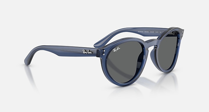 Ray-Ban 2180 REVERSE Transparent Navy Blue with Dark Grey Solid Color lenses - Alternative