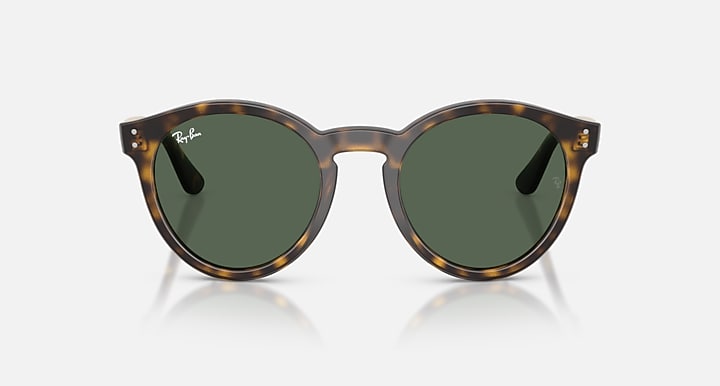 Ray-Ban 2180 REVERSE Havana with Dark Green Solid Color lenses - Front
