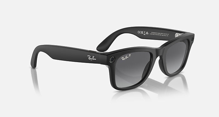 Ray-Ban RAY-BAN META WAYFARER - GEN 1 Black with Graphite Polarized Gradient lenses - Alternative