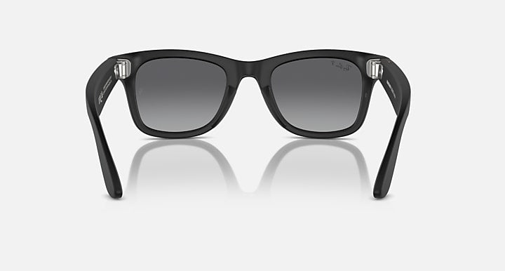 Ray-Ban RAY-BAN META WAYFARER - GEN 1 Black with Graphite Polarized Gradient lenses - Back