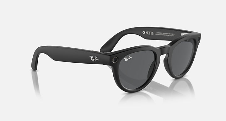Ray-Ban RAY-BAN META HEADLINER - GEN 1 Black with Charcoal Black Solid Color lenses - Alternative
