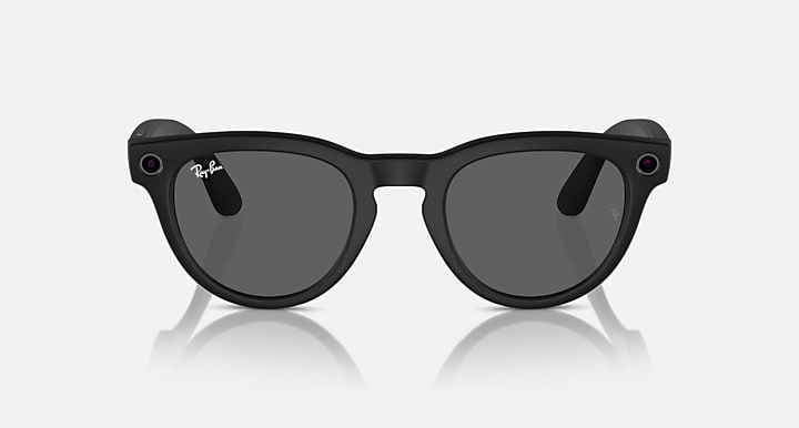 Ray-Ban RAY-BAN META HEADLINER - GEN 1 Black with Charcoal Black Solid Color lenses - Front