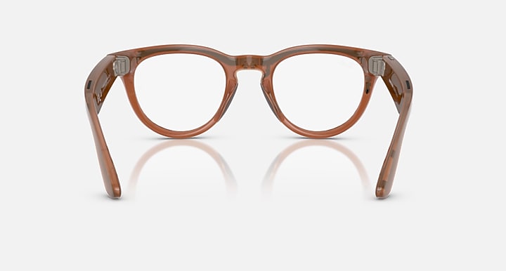 Ray-Ban RAY-BAN META HEADLINER - GEN 1 Caramel with Clear/Sapphire Transitions® lenses - Back