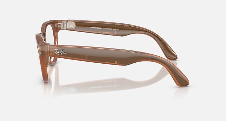 Ray-Ban RAY-BAN META HEADLINER - GEN 1 Caramel with Clear/Sapphire Transitions® lenses - Lateral