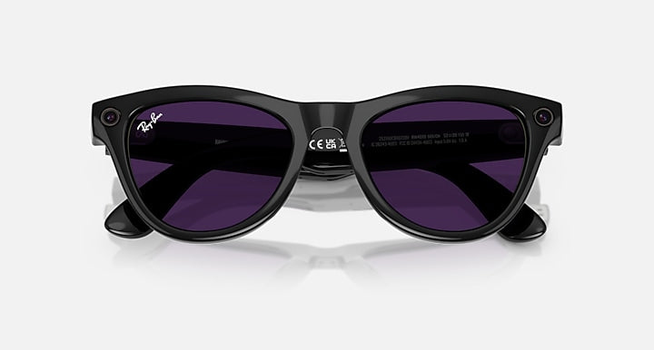 Ray-Ban RAY-BAN META SKYLER - GEN 1 Black with Clear/Amethyst Transitions® lenses - Alternative