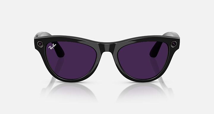 Ray-Ban RAY-BAN META SKYLER - GEN 1 Black with Clear/Amethyst Transitions® lenses - Alternative