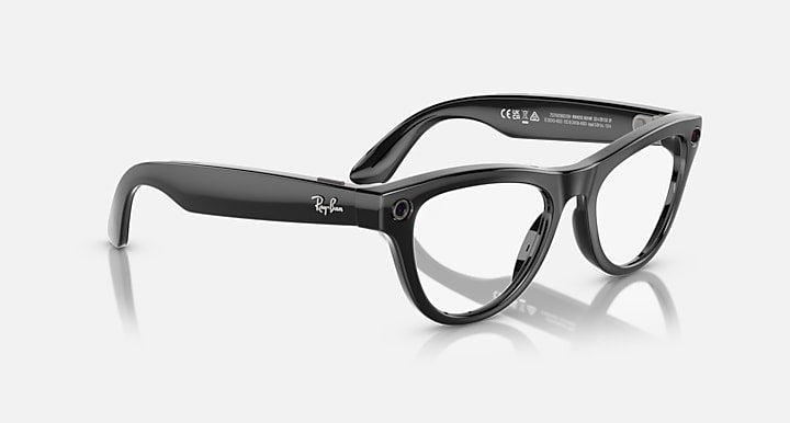 Ray-Ban RAY-BAN META SKYLER - GEN 1 Black with Clear/Cerulean Blue Transitions® lenses - Alternative