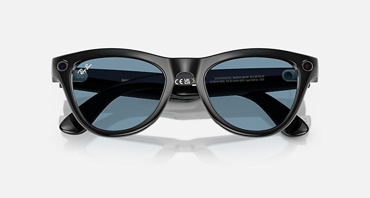 Ray-Ban RAY-BAN META SKYLER - GEN 1 Black with Clear/Cerulean Blue Transitions® lenses - Alternative