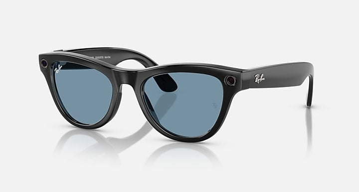 Ray-Ban RAY-BAN META SKYLER - GEN 1 Black with Clear/Cerulean Blue Transitions® lenses - Alternative