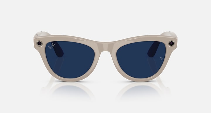 Ray-Ban RAY-BAN META SKYLER - GEN 1 Chalky Gray with Clear/Sapphire Transitions® lenses - Alternative