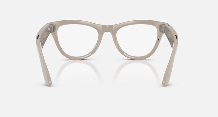 Ray-Ban RAY-BAN META SKYLER - GEN 1 Chalky Gray with Clear/Sapphire Transitions® lenses - Back