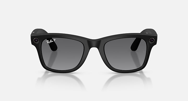 Ray-Ban RAY-BAN META WAYFARER - GEN 2 Black with Graphite Polarized Gradient lenses - Front