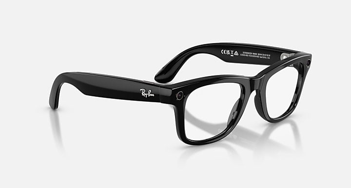 Ray-Ban RAY-BAN META WAYFARER - GEN 2 Black with Clear/Graphite Green Transitions® lenses - Alternative
