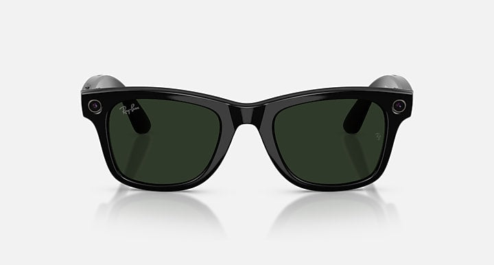 Ray-Ban RAY-BAN META WAYFARER - GEN 2 Black with Clear/Graphite Green Transitions® lenses - Alternative