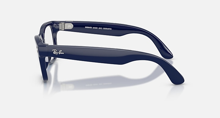 Ray-Ban RAY-BAN META WAYFARER - GEN 2 Cosmic Blue with Clear/Sapphire Transitions® lenses - Lateral