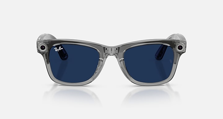 Ray-Ban RAY-BAN META WAYFARER - GEN 2 Transparent Grey with Clear/Sapphire Transitions® lenses - Alternative