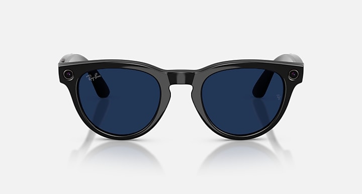 Ray-Ban RAY-BAN META LOW BRIDGE FIT HEADLINER - GEN 2 Black with Clear/Sapphire Transitions® lenses - Alternative