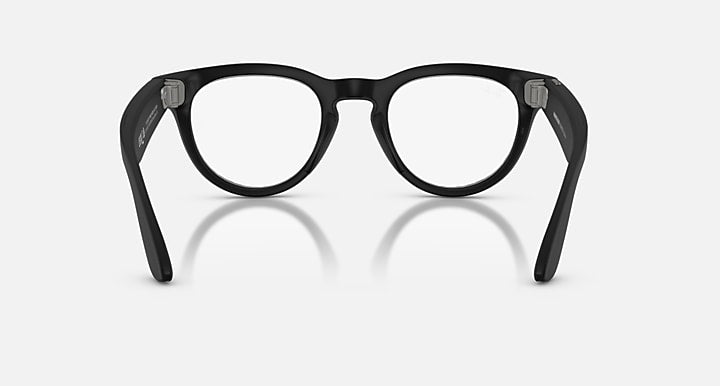Ray-Ban RAY-BAN META HEADLINER - GEN 2 Black with Clear Blue-Violet Light Filter lenses - Back