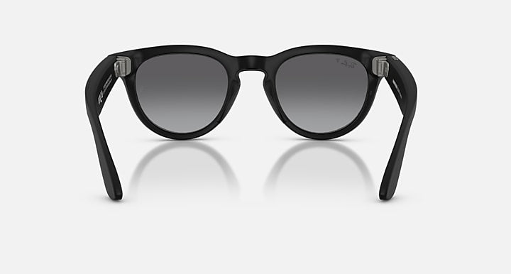 Ray-Ban RAY-BAN META HEADLINER - GEN 2 Black with Polarized Gradient Graphite Gradient lenses - Back