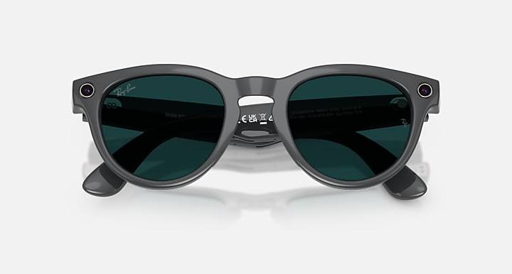 Ray-Ban RAY-BAN META HEADLINER - GEN 2 Asteroid Grey with Clear/Emerald Transitions® lenses - Alternative
