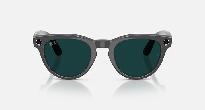 Ray-Ban RAY-BAN META HEADLINER - GEN 2 Asteroid Grey with Clear/Emerald Transitions® lenses - Alternative