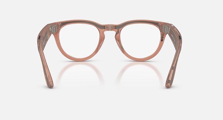 Ray-Ban RAY-BAN META HEADLINER - GEN 2 Peach with Clear/Grey Transitions® lenses - Back