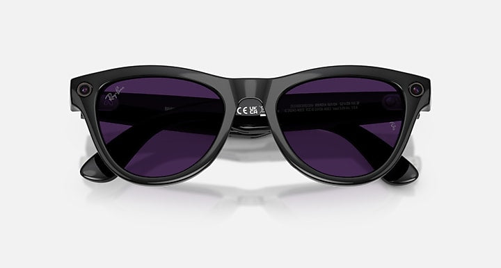 Ray-Ban RAY-BAN META SKYLER - GEN 2 Black with Clear/Amethyst Transitions® lenses - Alternative
