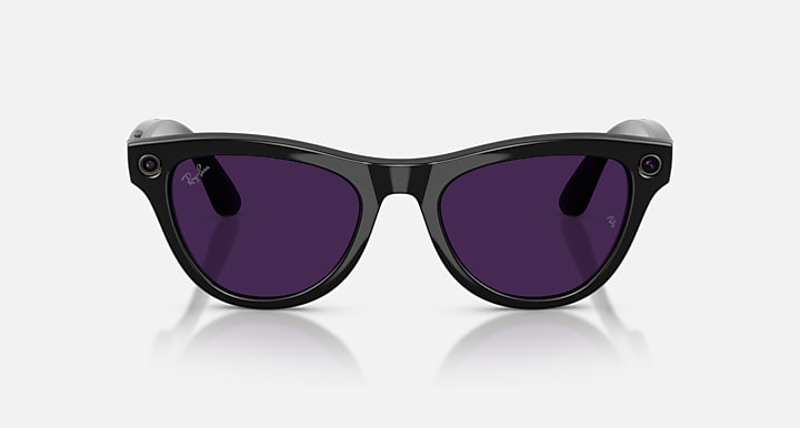 Ray-Ban RAY-BAN META SKYLER - GEN 2 Black with Clear/Amethyst Transitions® lenses - Alternative