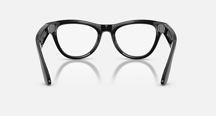 Ray-Ban RAY-BAN META SKYLER - GEN 2 Black with Clear/Amethyst Transitions® lenses - Back