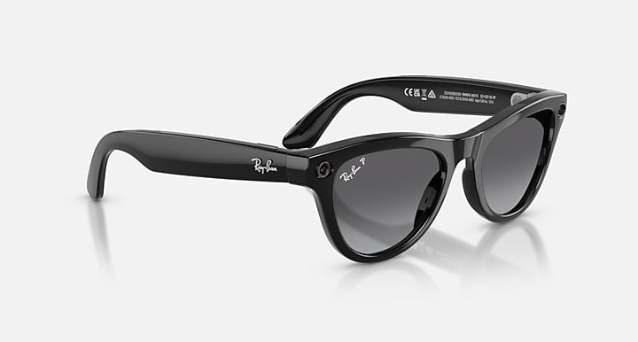 Ray-Ban RAY-BAN META SKYLER - GEN 2 Black with Polarized Gradient Graphite Gradient lenses - Alternative