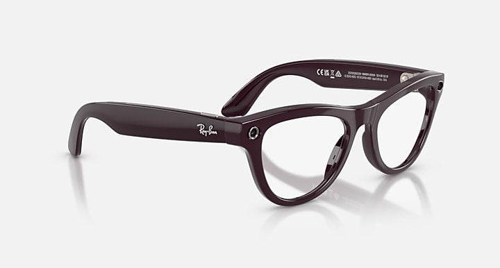Ray-Ban RAY-BAN META SKYLER - GEN 2 Mystic Violet with Clear/Amethyst Transitions® lenses - Alternative