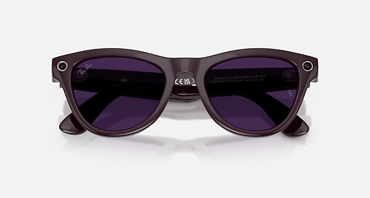 Ray-Ban RAY-BAN META SKYLER - GEN 2 Mystic Violet with Clear/Amethyst Transitions® lenses - Alternative
