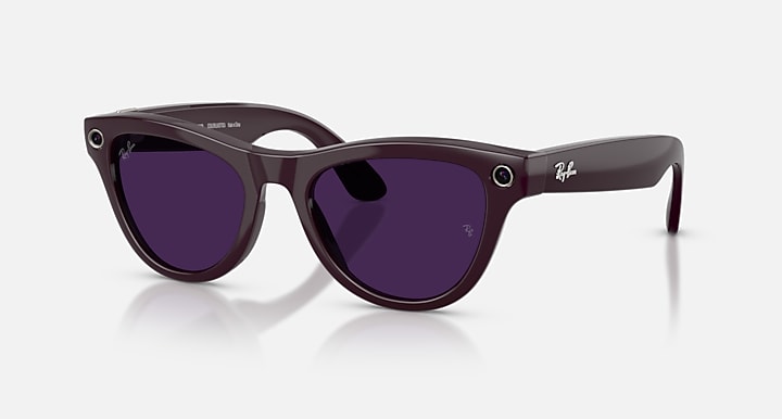 Ray-Ban RAY-BAN META SKYLER - GEN 2 Mystic Violet with Clear/Amethyst Transitions® lenses - Alternative