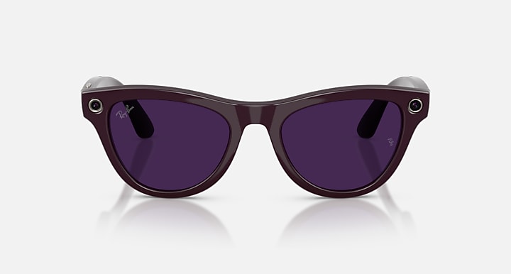 Ray-Ban RAY-BAN META SKYLER - GEN 2 Mystic Violet with Clear/Amethyst Transitions® lenses - Alternative