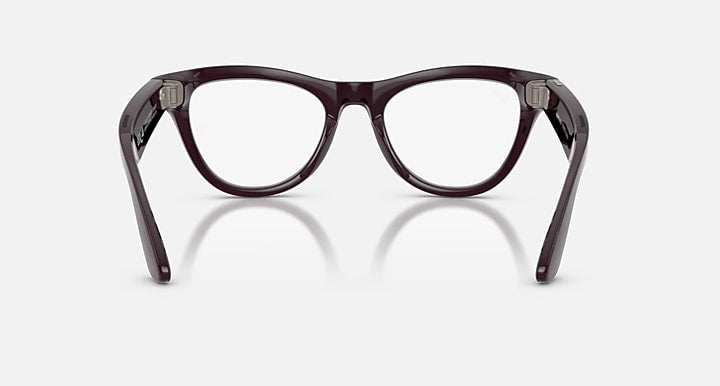 Ray-Ban RAY-BAN META SKYLER - GEN 2 Mystic Violet with Clear/Amethyst Transitions® lenses - Back