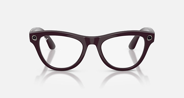Ray-Ban RAY-BAN META SKYLER - GEN 2 Mystic Violet with Clear/Amethyst Transitions® lenses - Front