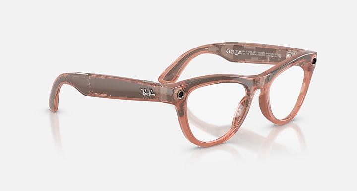 Ray-Ban RAY-BAN META SKYLER - GEN 2 Peach with Clear/Brown Transitions® lenses - Alternative