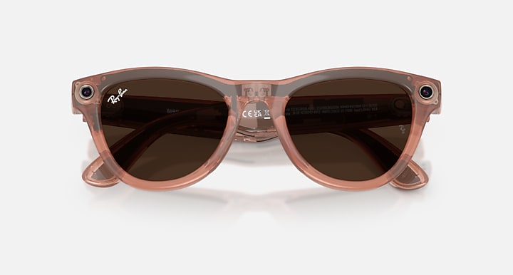 Ray-Ban RAY-BAN META SKYLER - GEN 2 Peach with Clear/Brown Transitions® lenses - Alternative