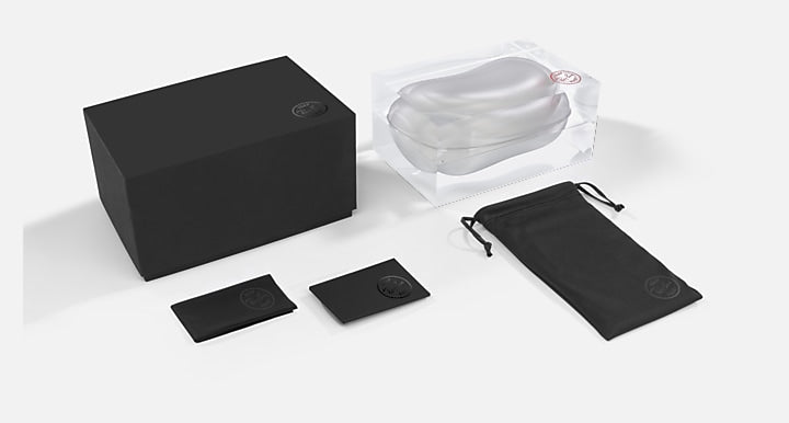 Ray-Ban ULTRA WRAP 003 NEXT GENERATION COLLECTION Black with Ultra Black Solid Color lenses - Packaging